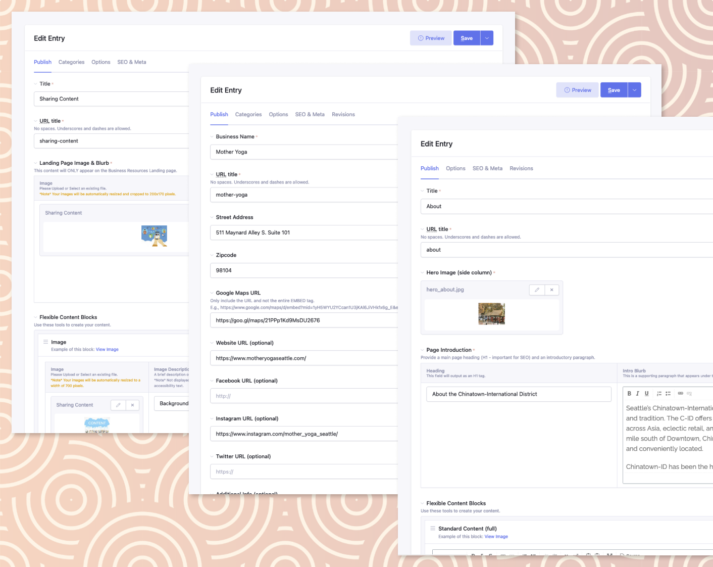 ExpressionEngine CMS Example