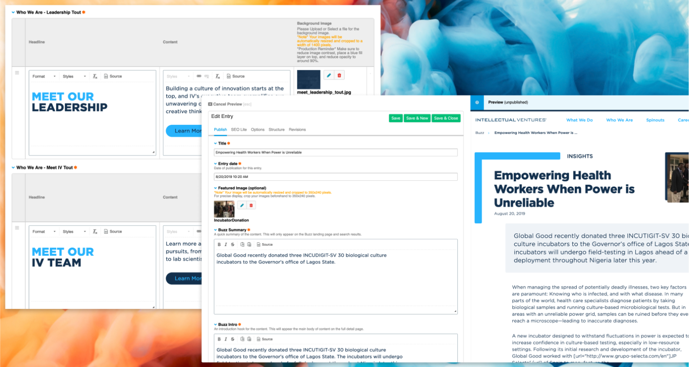 CMS example