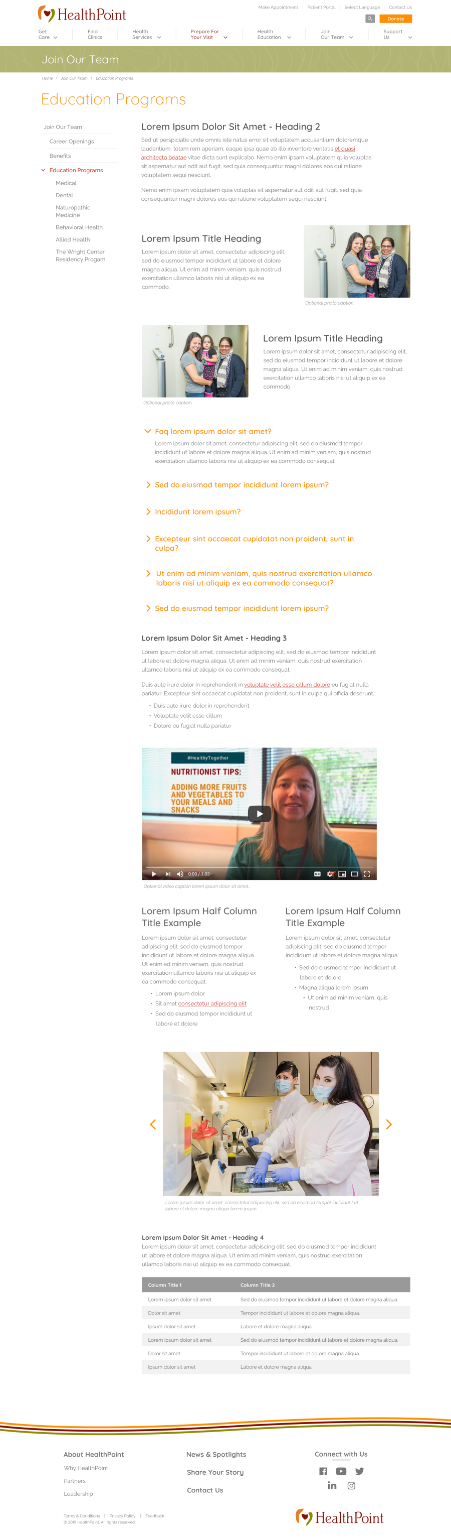 Standard Page (design comp)